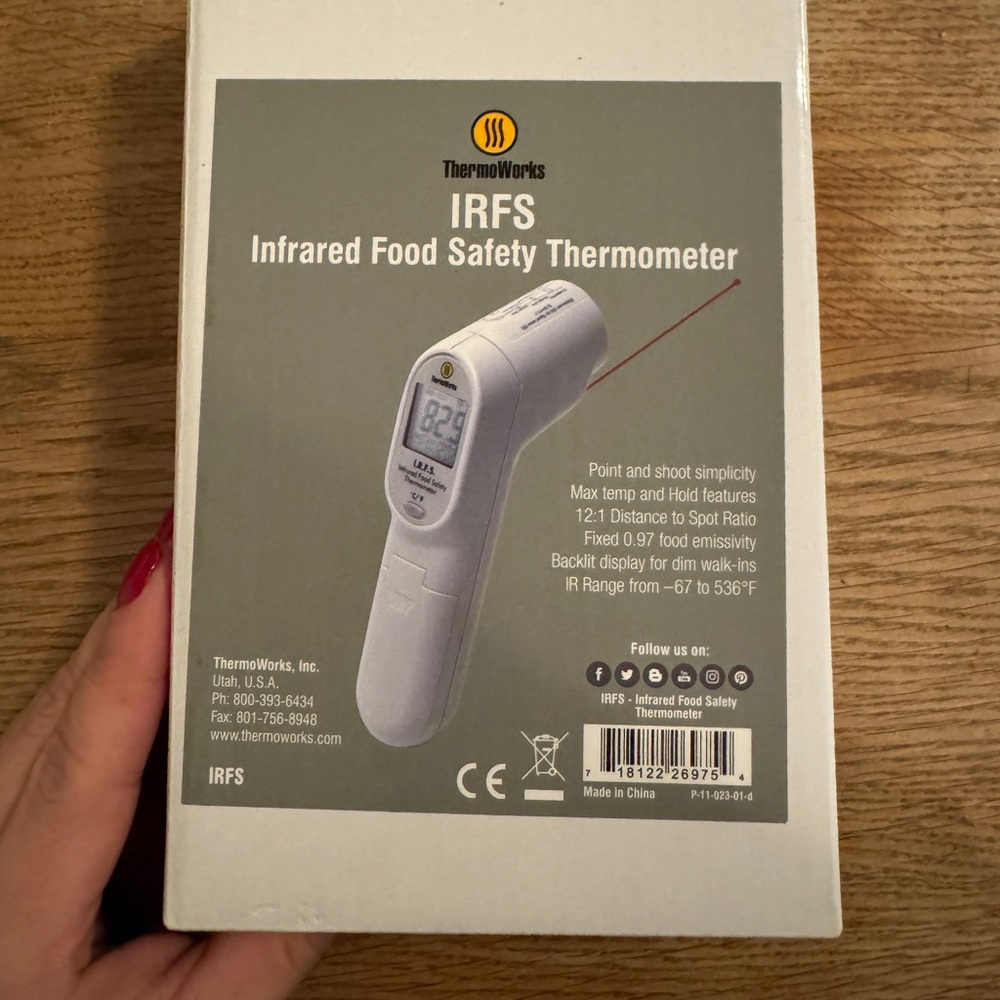 Food safety thermometer.
